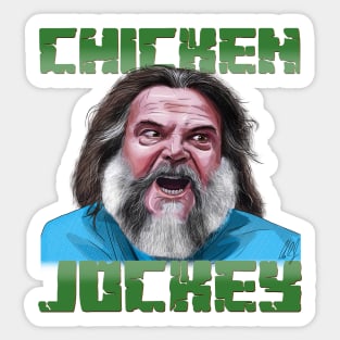 A Minecraft Movie: Steve & the Chicken Jockey Sticker